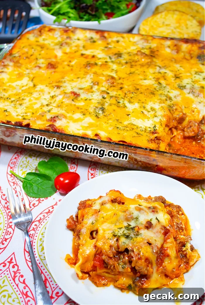 The Best Lasagna Recipe In The World (Made Easy)