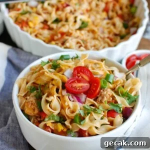 Easy Mexican Noodle Casserole