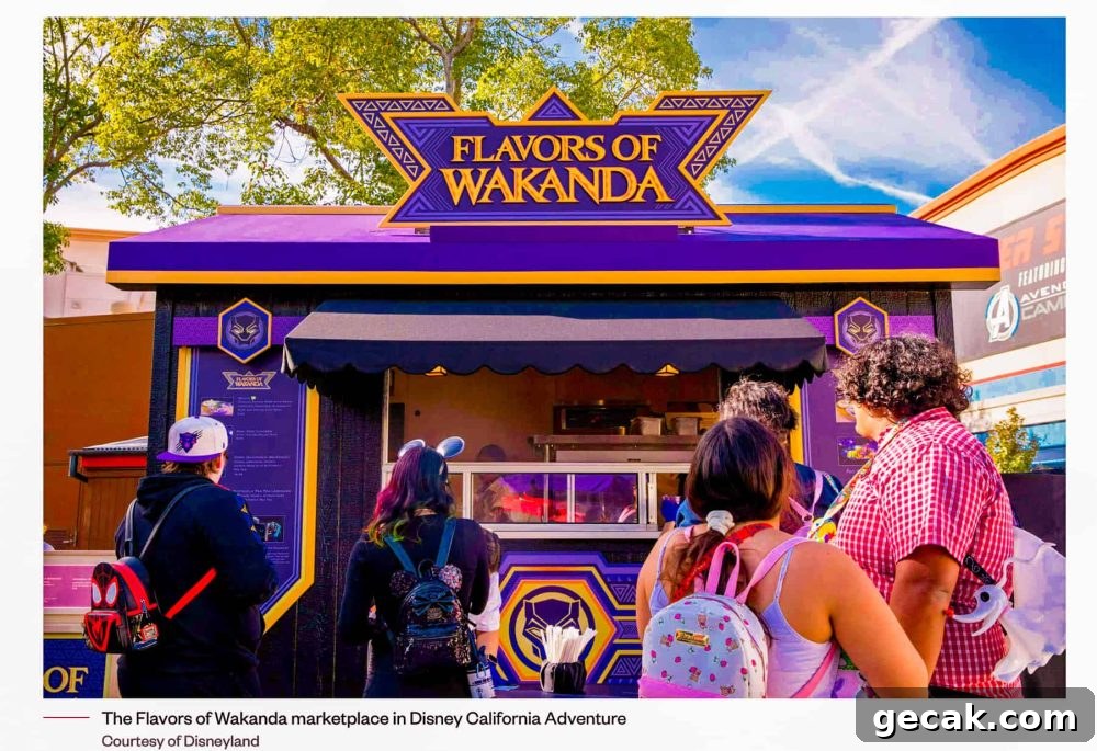 Wakanda Food - Disney California Adventure Flavors Of Wakanda