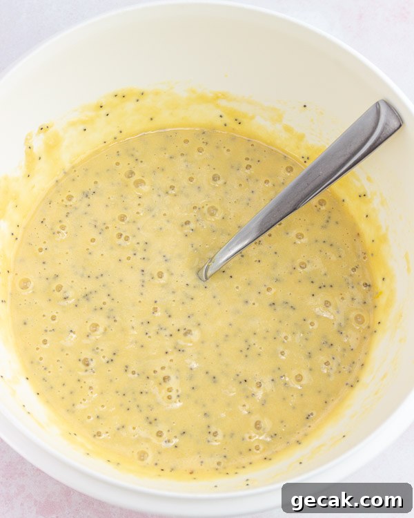 Whisk until combined.
