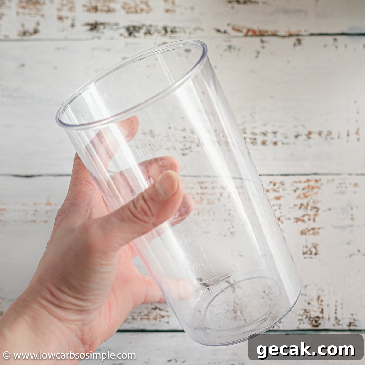 Immersion Blender Jar | Low-Carb, So Simple