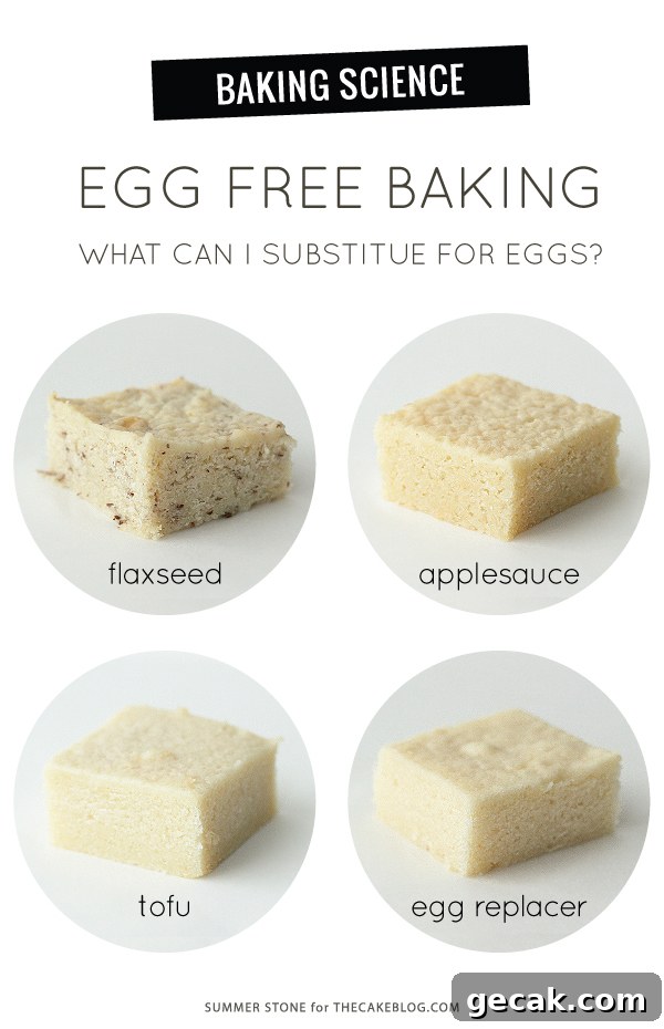 Egg-Free Baking: Top Tips and Recipes for Perfect Results 2 Egg Free Baking | Egg substitutions and alternatives | by Summer Stone for TheCakeBlog.com