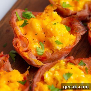 Ham and Egg Cups are the perfect breakfast or brunch recipe! Ham and egg cups are done in just 20 minutes.