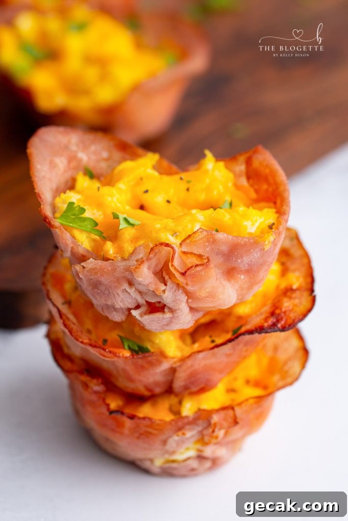 Ham and Egg Cups are the perfect breakfast or brunch recipe! Ham and egg cups are done in just 20 minutes.