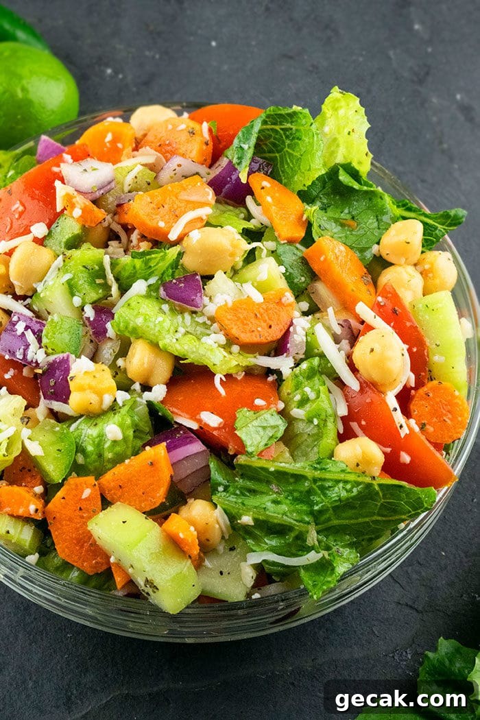 Homemade Chopped Salad