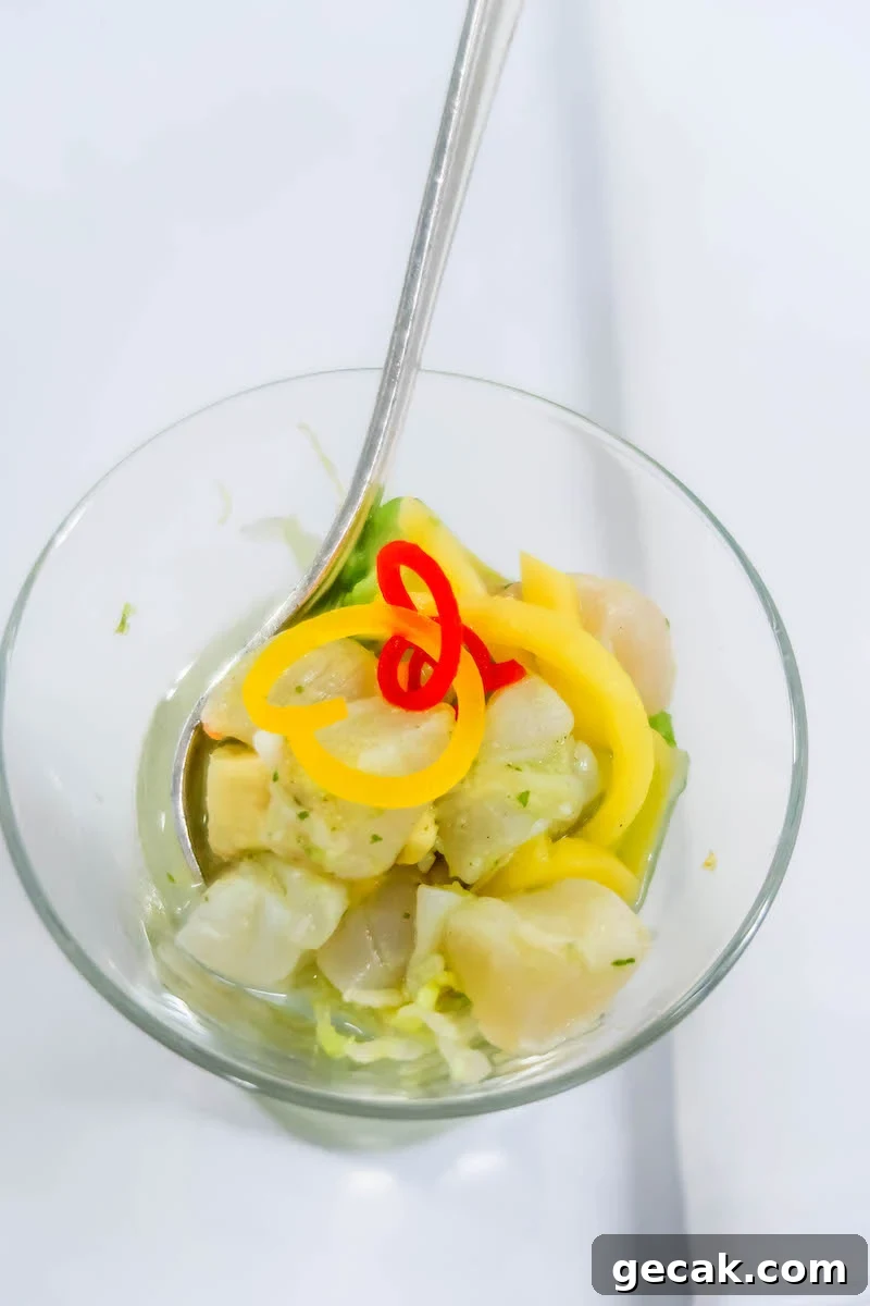 Chefs Table Royal Princess Ceviche Picture