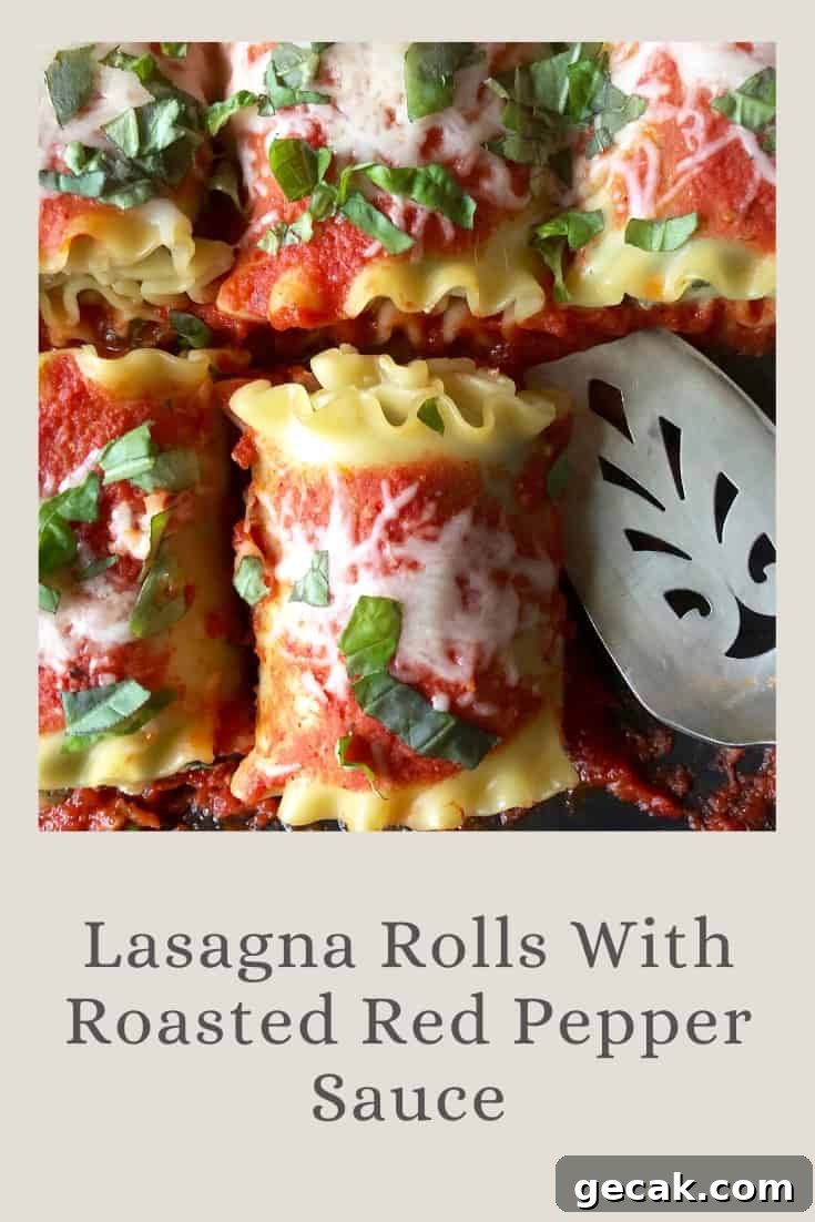 Grilled Vegetable Platter That Wows Guests 10 lasagna rolls with roasted red pepper sauce