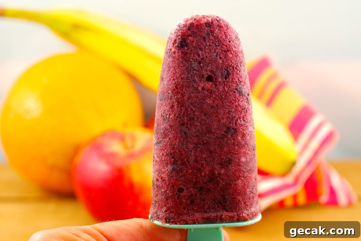 Sugar-free Fruit Popsicles -foodmeanderings.com