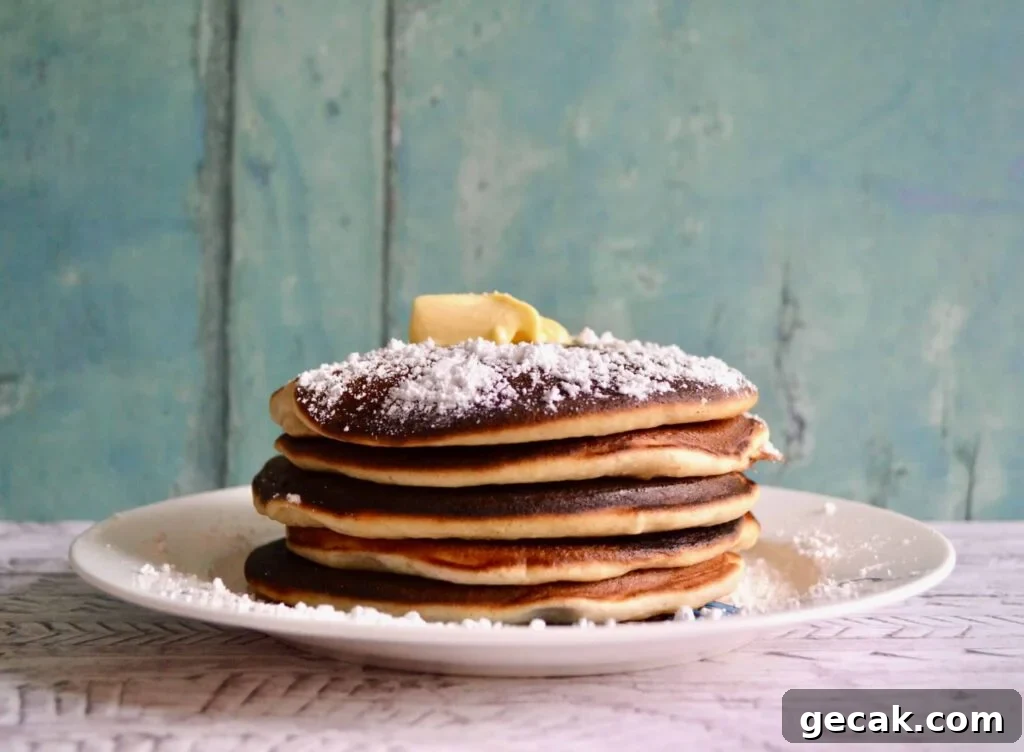 Leftover Mincemeat Pancakes