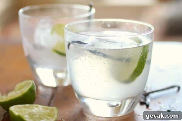 Vanilla adds a new, complex dimension to the classic gin and tonic cocktail.