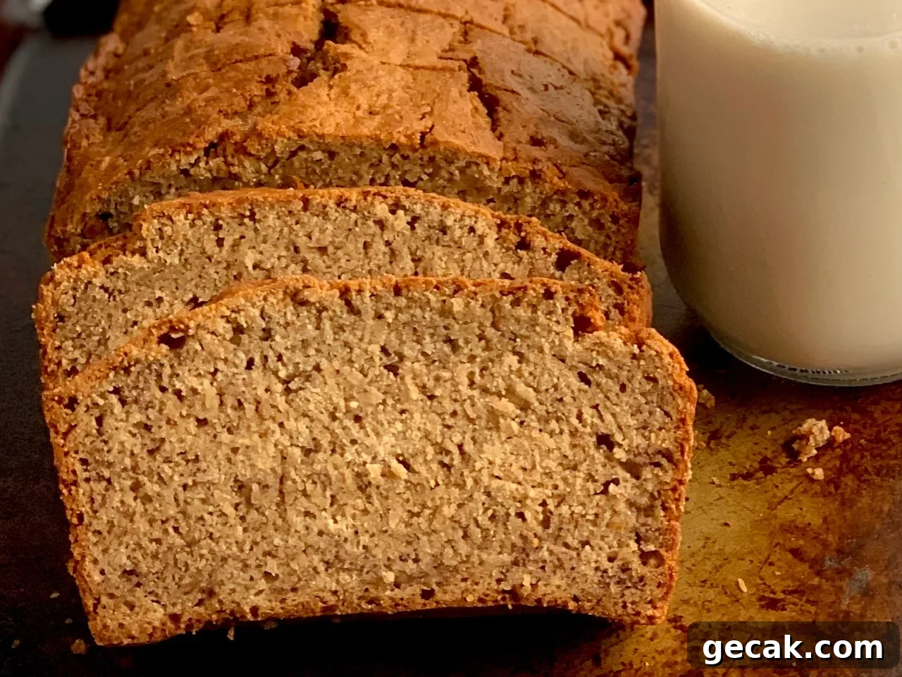 slices of banana bread