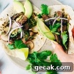 Spicy Thai Marinated Skirt Steak Tacos with Avocado (Paleo) 10 img 4005 9