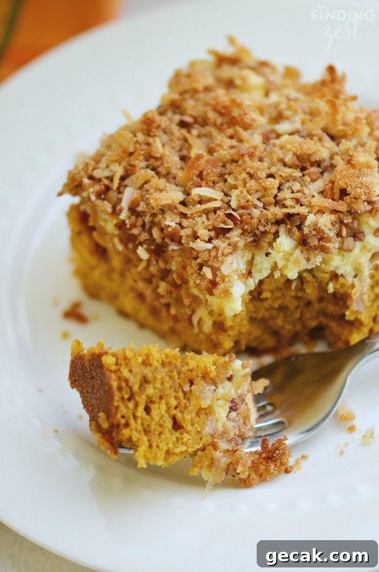 Pumpkin Cream Cheese Coffee Cake Recipe for Fall Gatherings 2 Pumpkin Cream Cheese Coffee Cake for Brunch