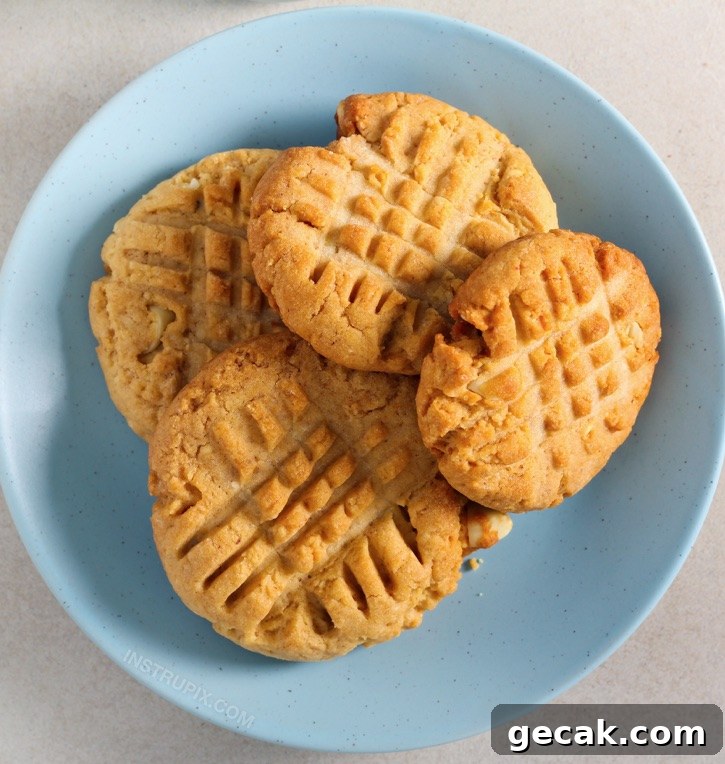Keto Peanut Butter Cookies Recipe (Low-Carb, Sugar-Free) 7 Easy Keto Low Carb Peanut Butter Cookies Recipe made with just 3 simple Ingredients!