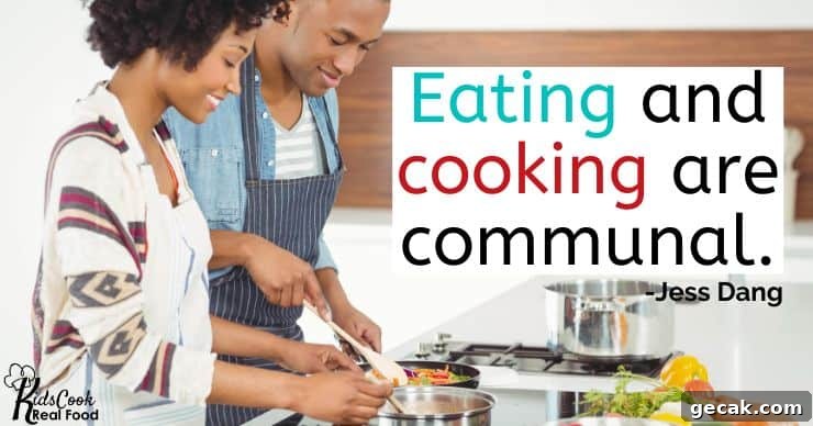 Eating and cooking are communal. Having a community behind you really makes a difference. -Jess Dang