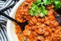 Hearty Crockpot Vegetarian Chili Recipe for Slow Cooker Meals