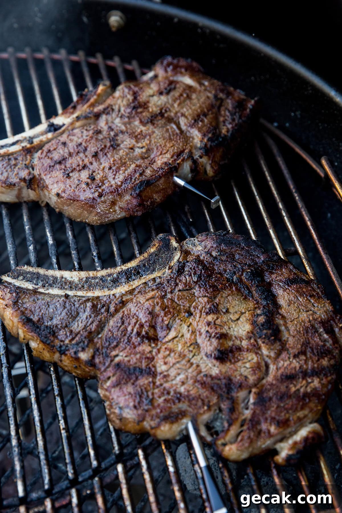 How to Grill the Perfect Steak Every Time 10 Grilled ribeye steaks on a grill