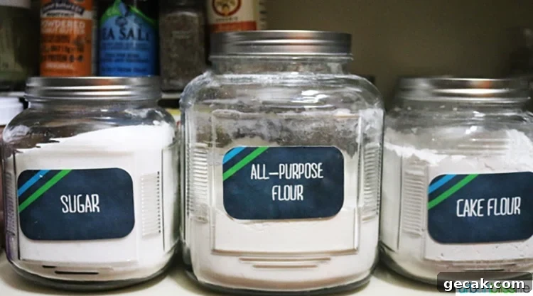 baking items Non-Perishable Food Pantry List