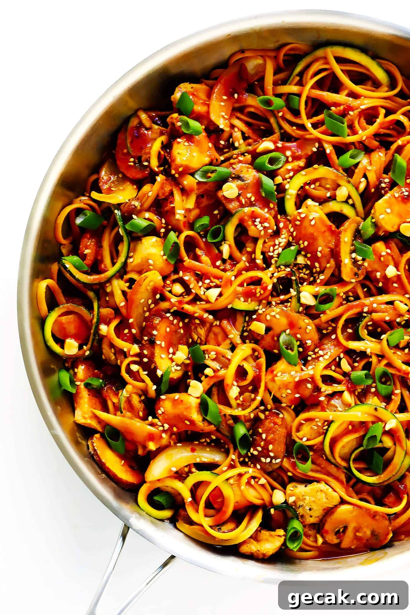 Kung Pao Chicken Noodle Stir-Fry Recipe