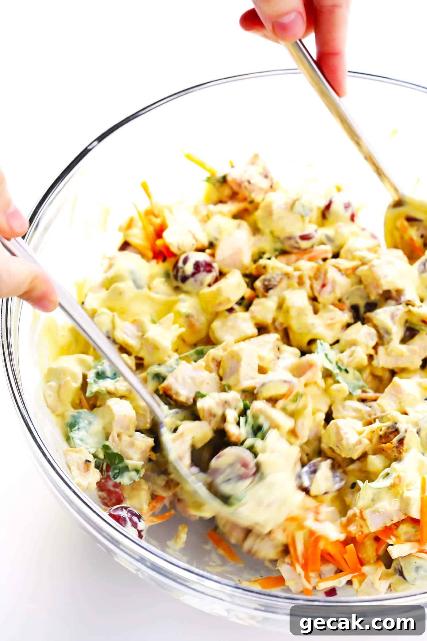 Healthy Curry Chicken Salad Recipe