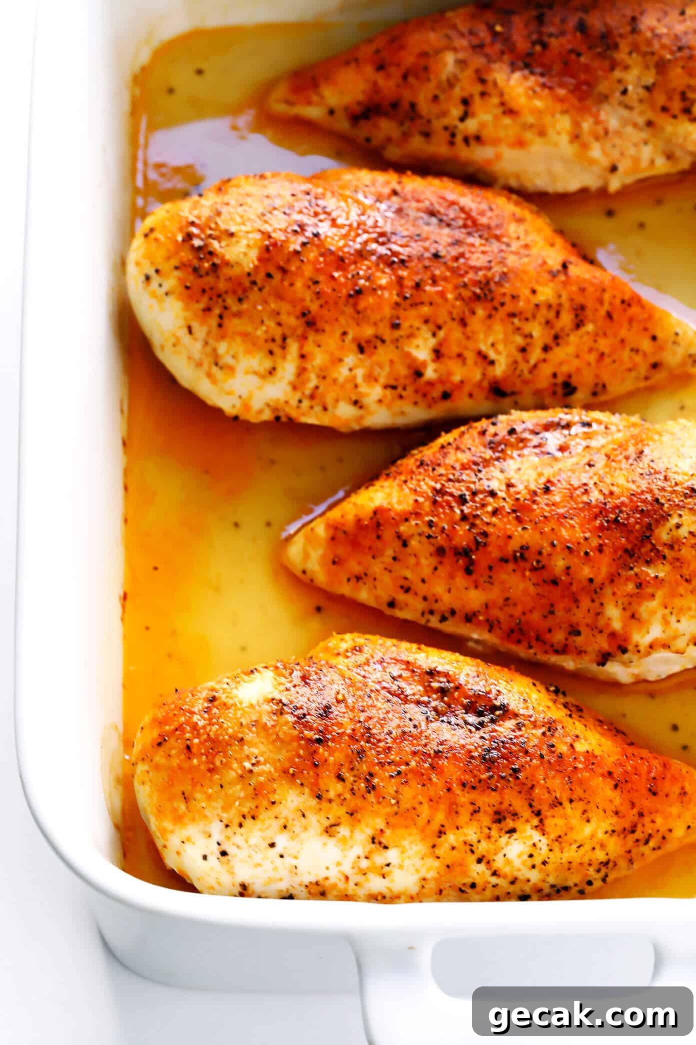 The BEST Baked Chicken Breasts
