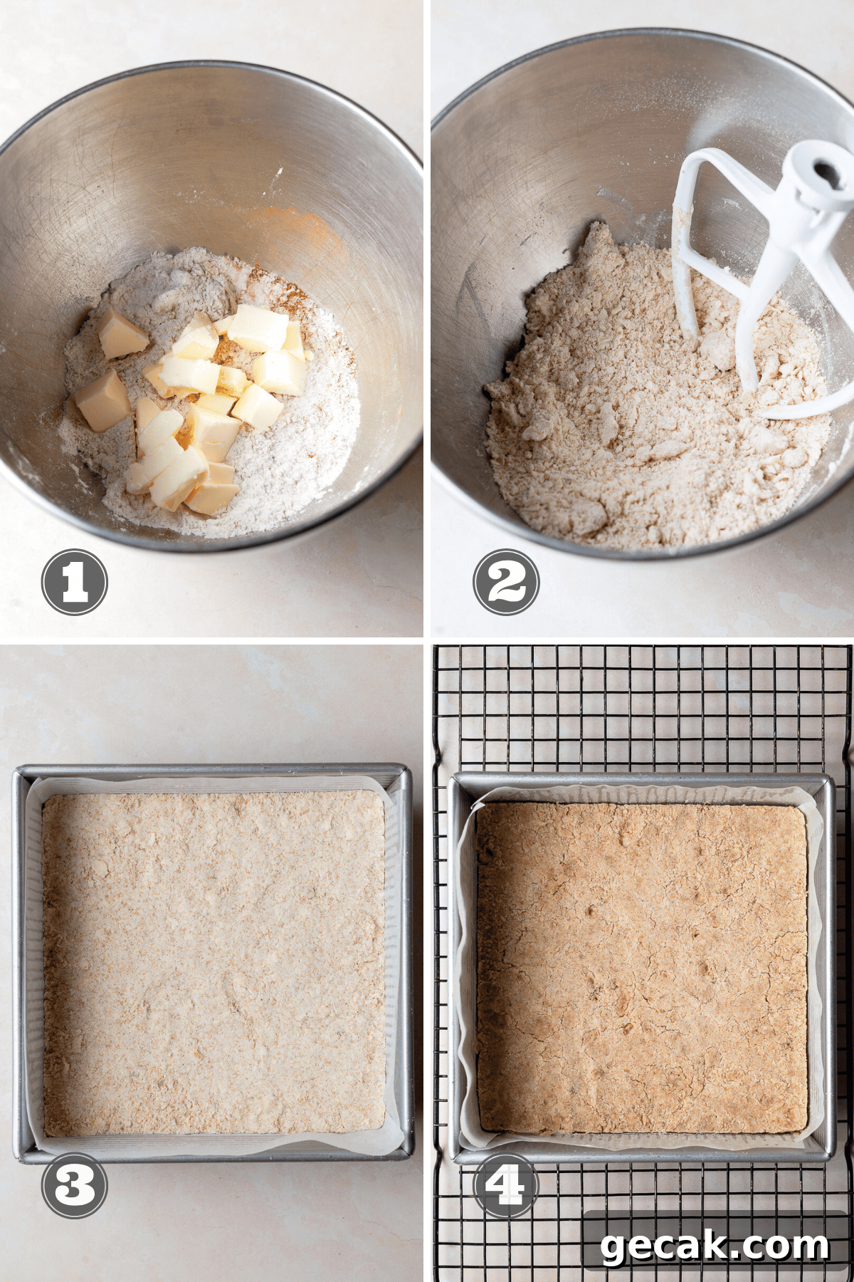Shortbread crust