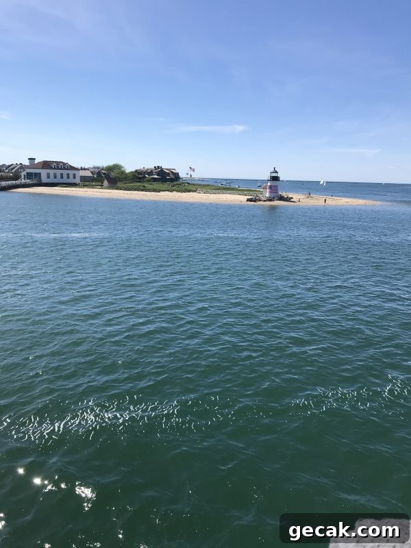 Nantucket ferry view