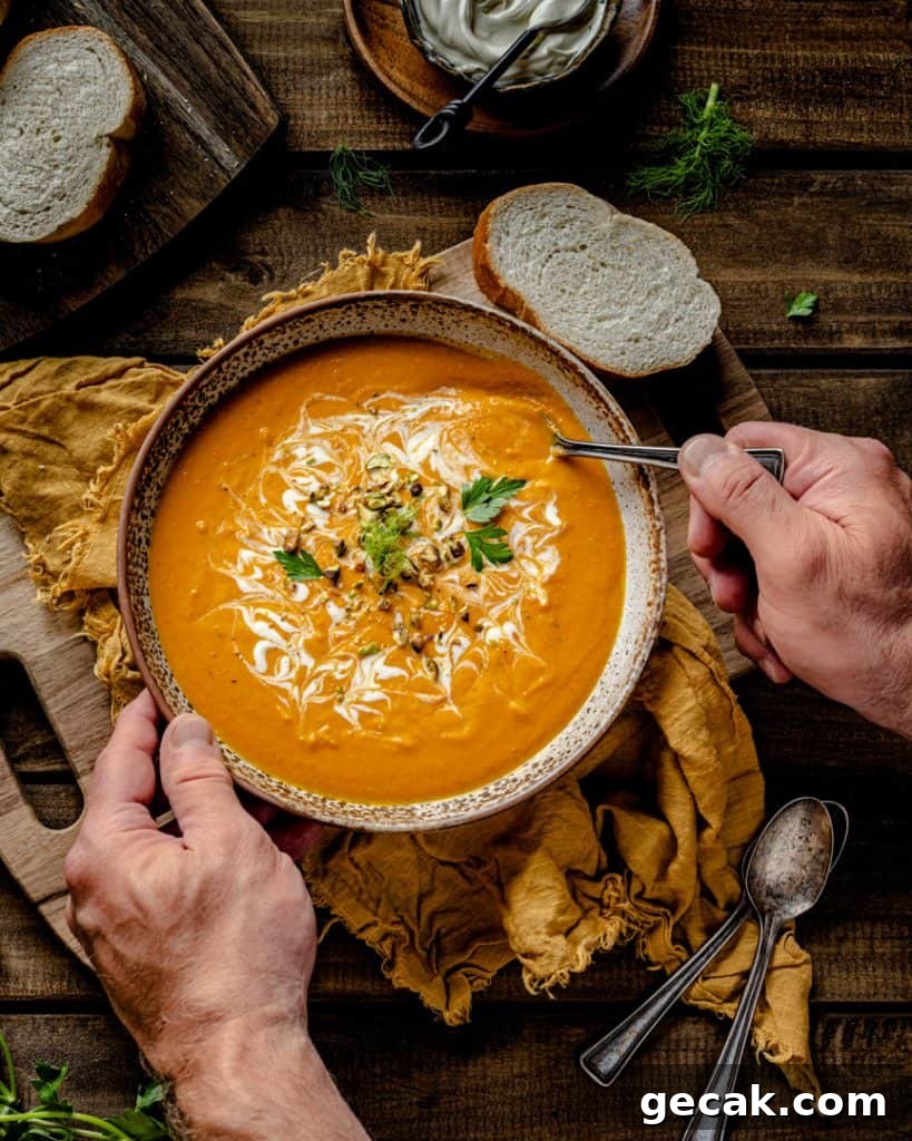 7 Comforting Soups and Hearty Stews to Keep You Warm 4 Spiced Carrot Ginger and Fennel Soup