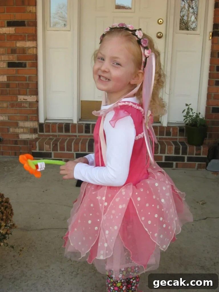 Ella as Flower Girl