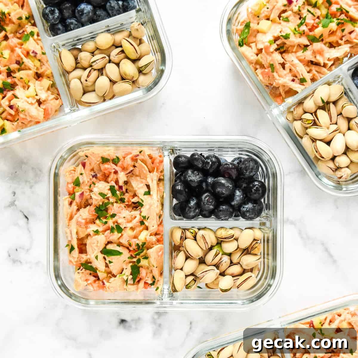 Easy Buffalo Chicken Salad Meal Prep