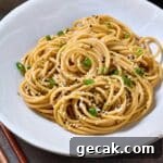 Quick Sesame Noodles