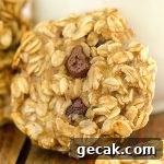 Banana Chocolate Chip Oatmeal Cookies - Featured Image