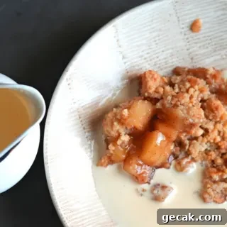 quick and easy apple crumble recipe