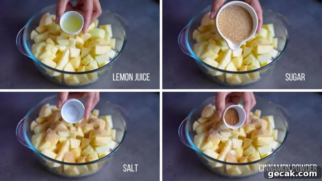 apple crumble ingredients