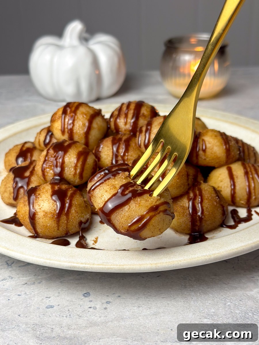 air fryer donut bites recipe
