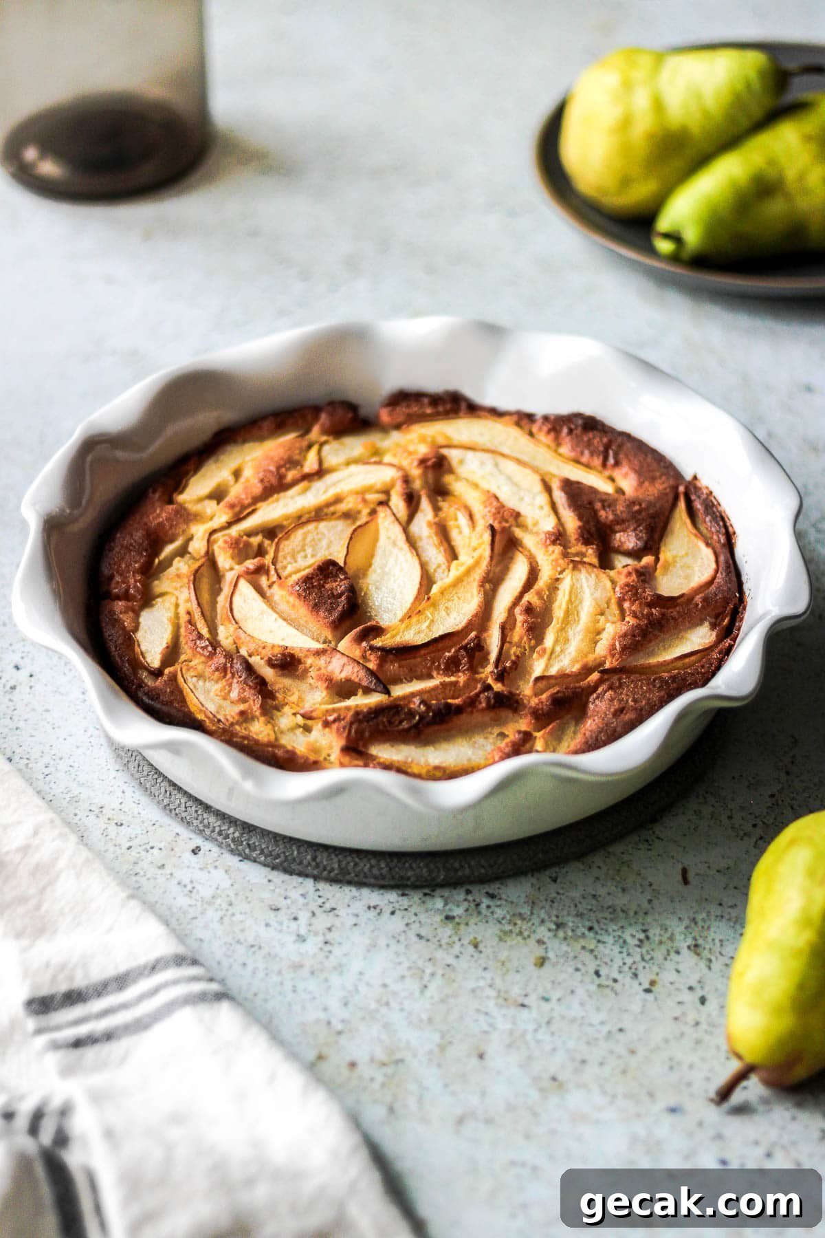 Simple Pear Cobbler Recipe with Cinnamon and Vanilla 2 Pear cobbler