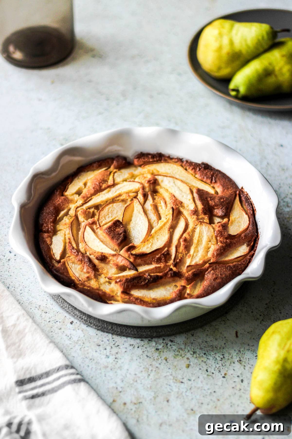 Simple Pear Cobbler Recipe with Cinnamon and Vanilla 14 Serving pear cobbler
