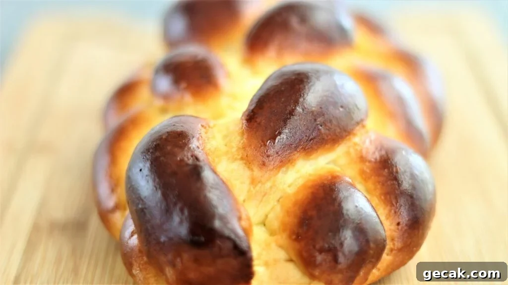 Gluten-Free Challah Recipe: Soft, Braided Loaf for Beginners 2 long loaf of 4 strand braided gf challah