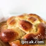 Gluten-Free Challah Recipe: Soft, Braided Loaf for Beginners 8 gluten free round challah on cutting board