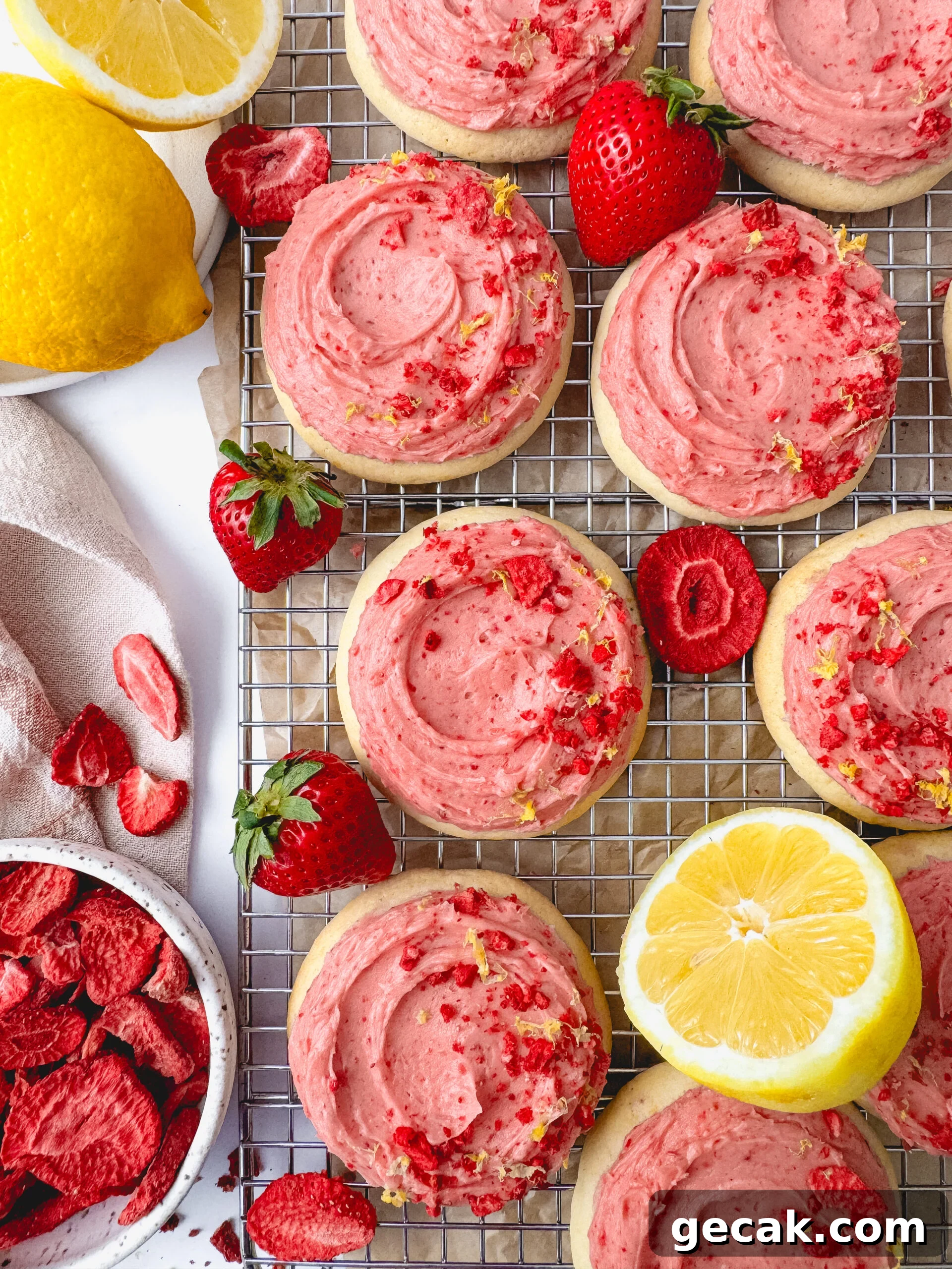 Strawberry Lemonade Sugar Cookies Recipe 8 img 84203 11