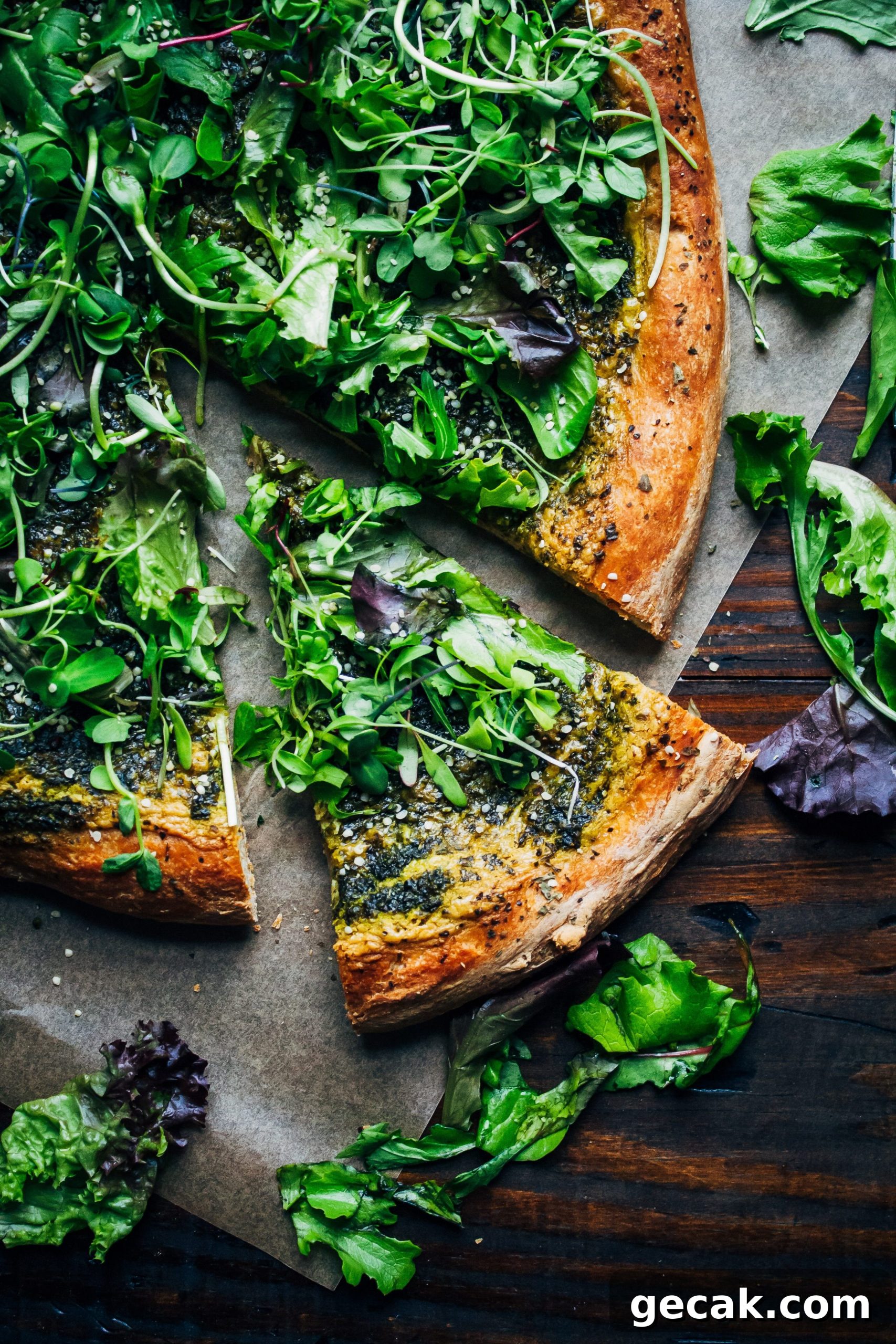 Green Goddess Pizza | Well and Full