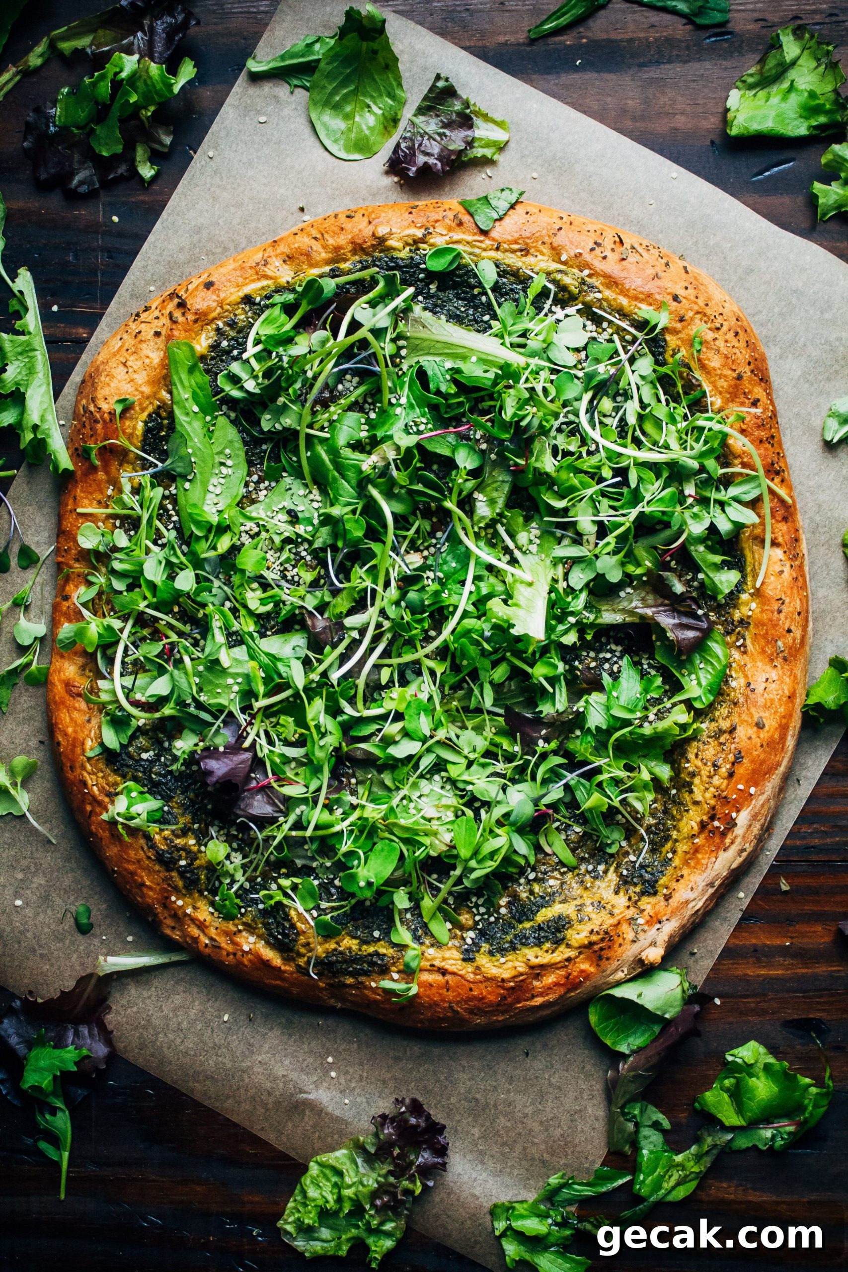 Green Goddess Pizza | Well and Full