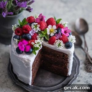 Mini Chickpea Chocolate Cake