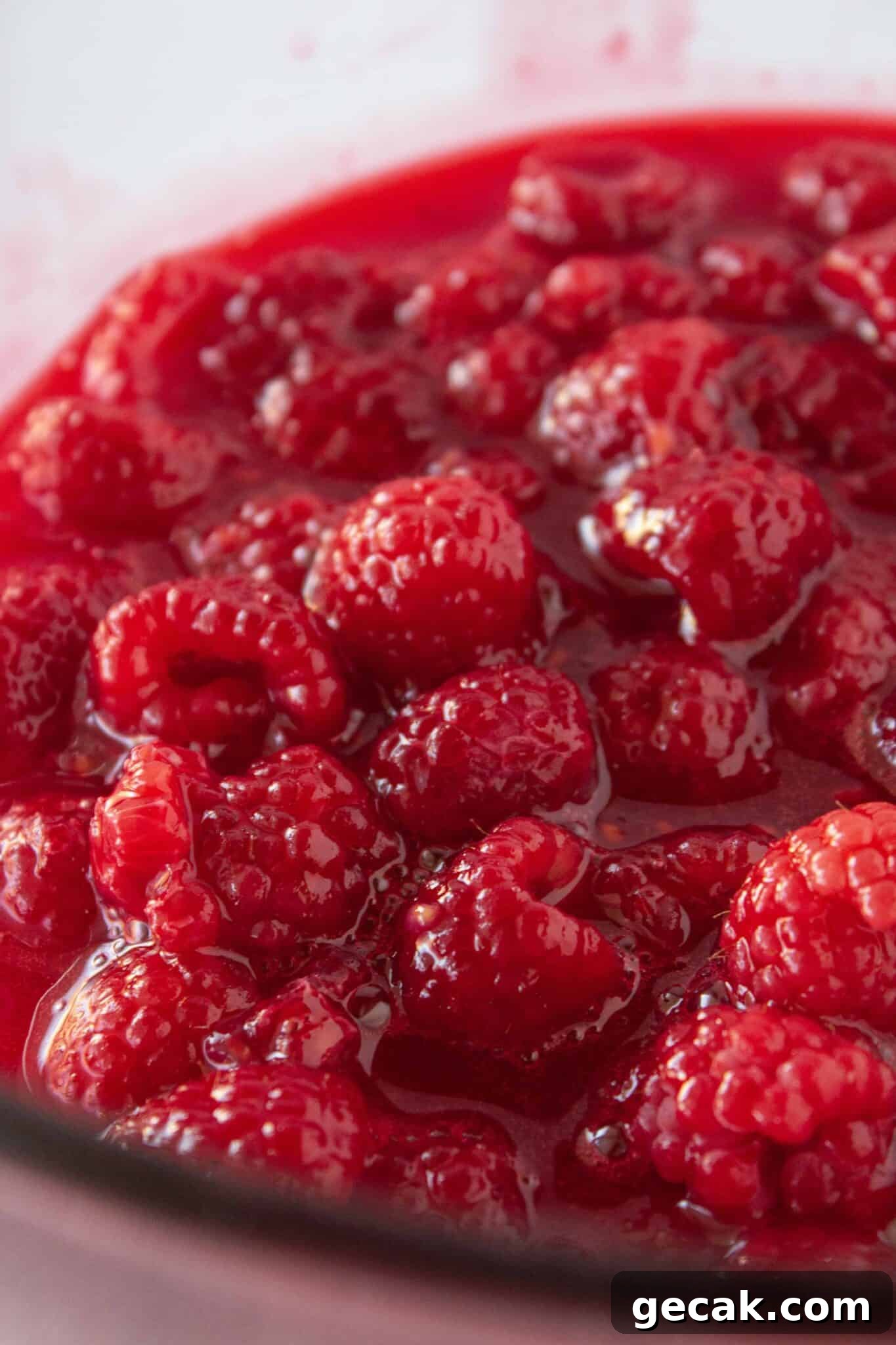 No Bake Raspberry Pretzel Pie Recipe featured by top US dessert blogger, Practically Homemade