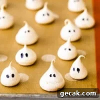 featured ghost meringues