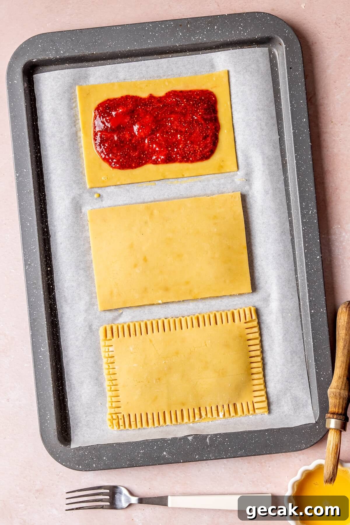 How to Make Gluten-Free Strawberry Pop Tarts Step 4 - Olivia Adriance