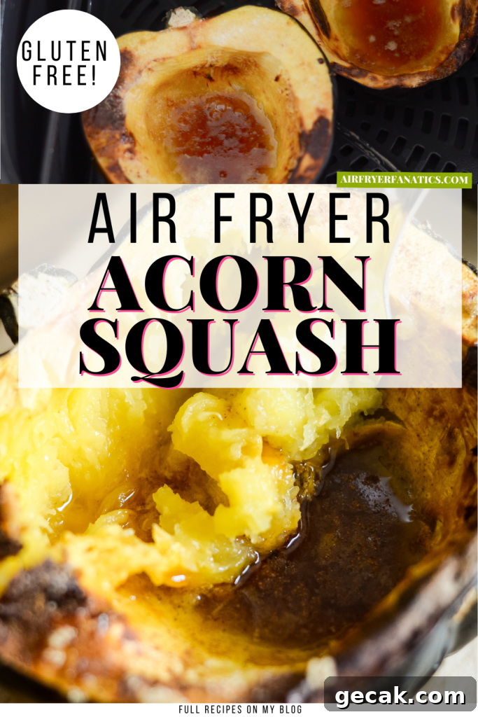 Crispy Air Fryer Acorn Squash Recipe for Quick Weeknight Sides 11 air fryer acorn squash