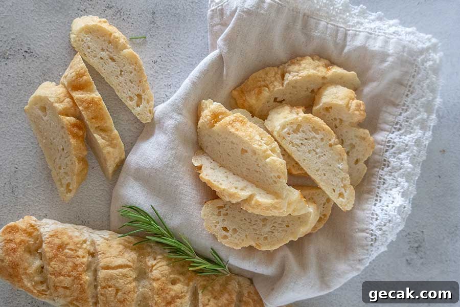 10 Essential Ingredients Every Gluten-Free Pantry Needs 5 sliced gluten free italian bread in a basket